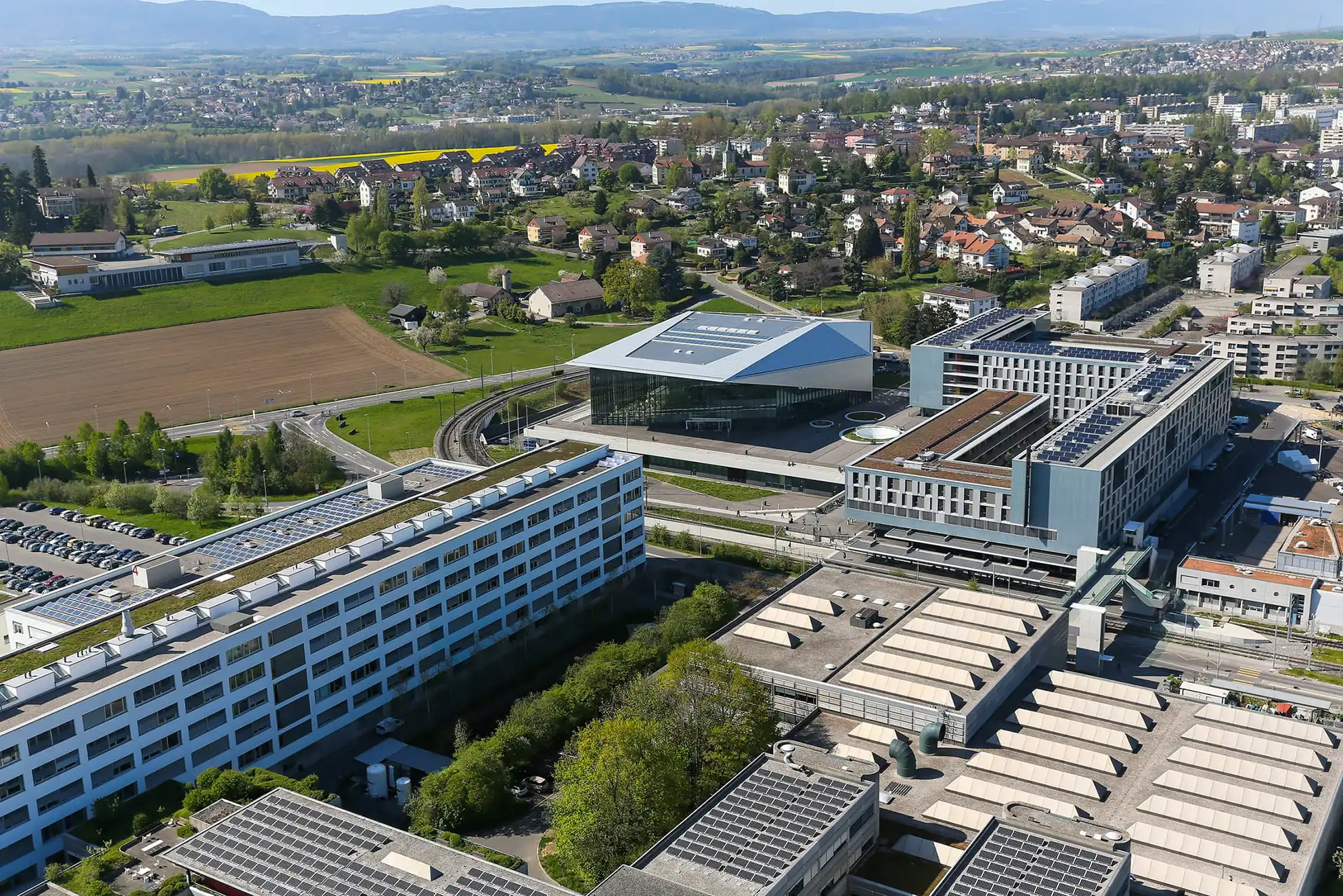 EPFL Campus Aerial